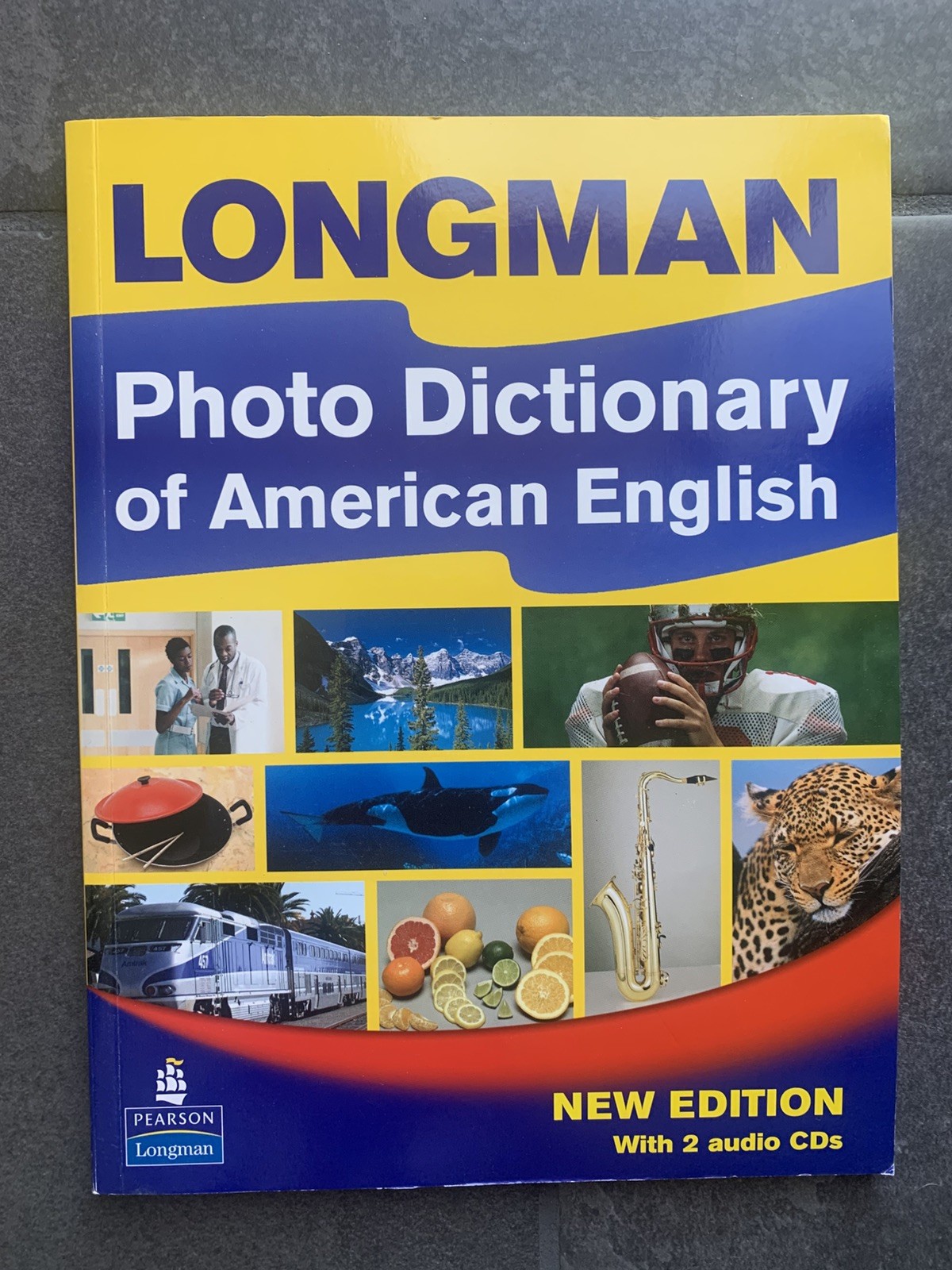 Longman Photo Dictionary of American English and 2 audio CDs NEW Pearson Longman