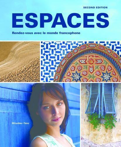 Espaces, 2nd Ed, Student Edition, Supersite Code and – Textbook, by vhl – New h