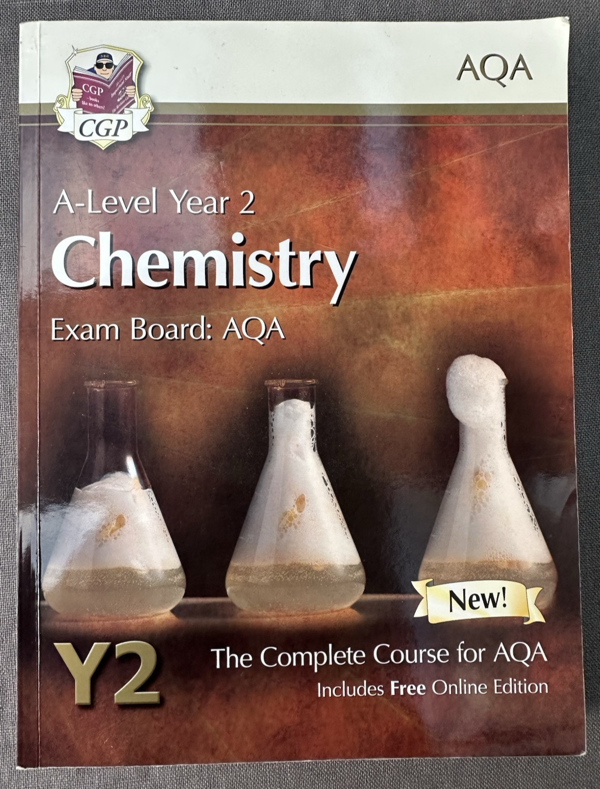 A-Level Chemistry for AQA: Year 2 The Complete Course by CGP Book