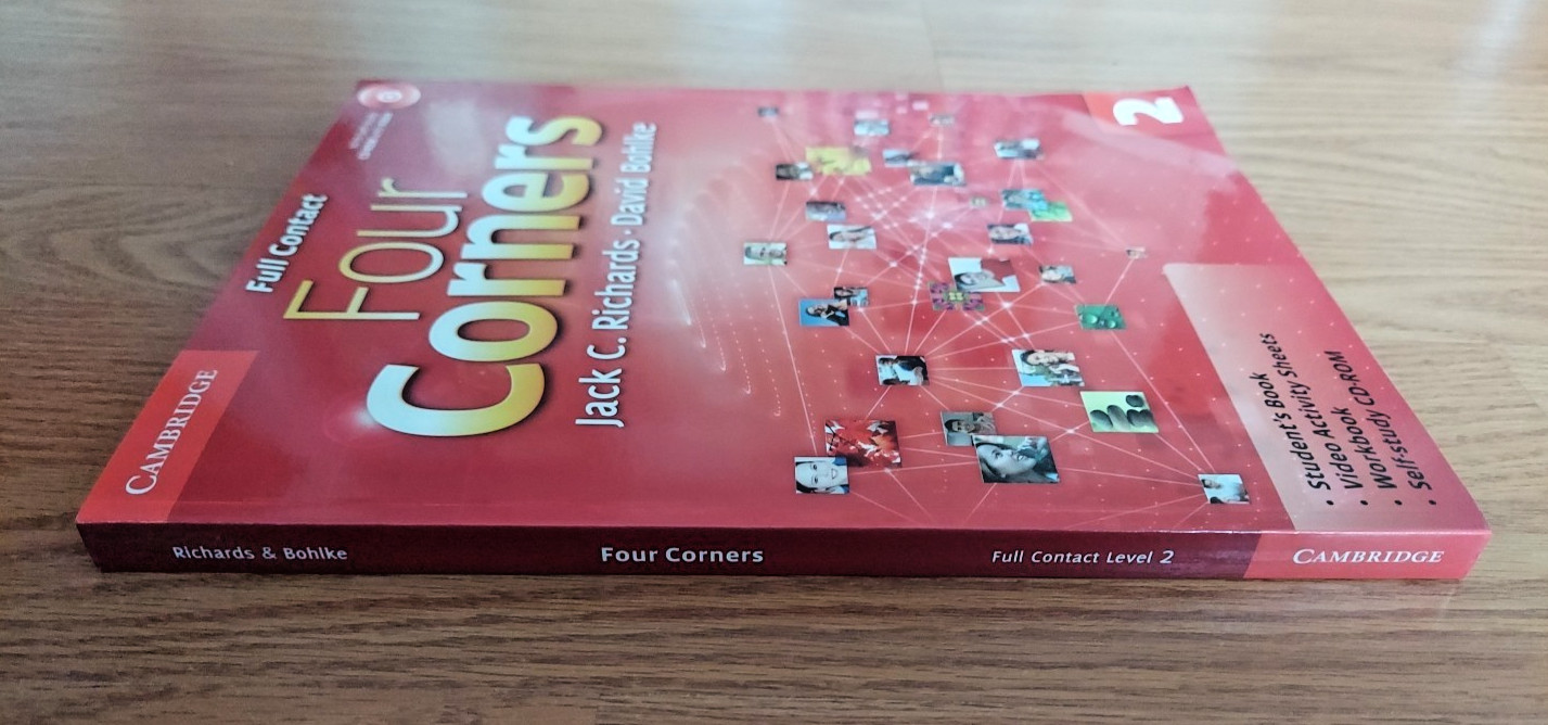 Four Corners Full Contact Level 2 by Jack C. Richards David Bohlke CD with Video