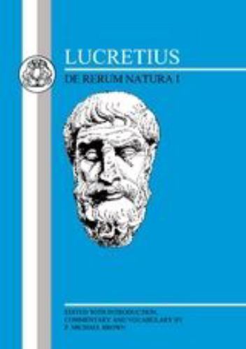 Latin Texts: Lucretius: de Rerum Natura I by Titus Lucretius Carus (1991, …