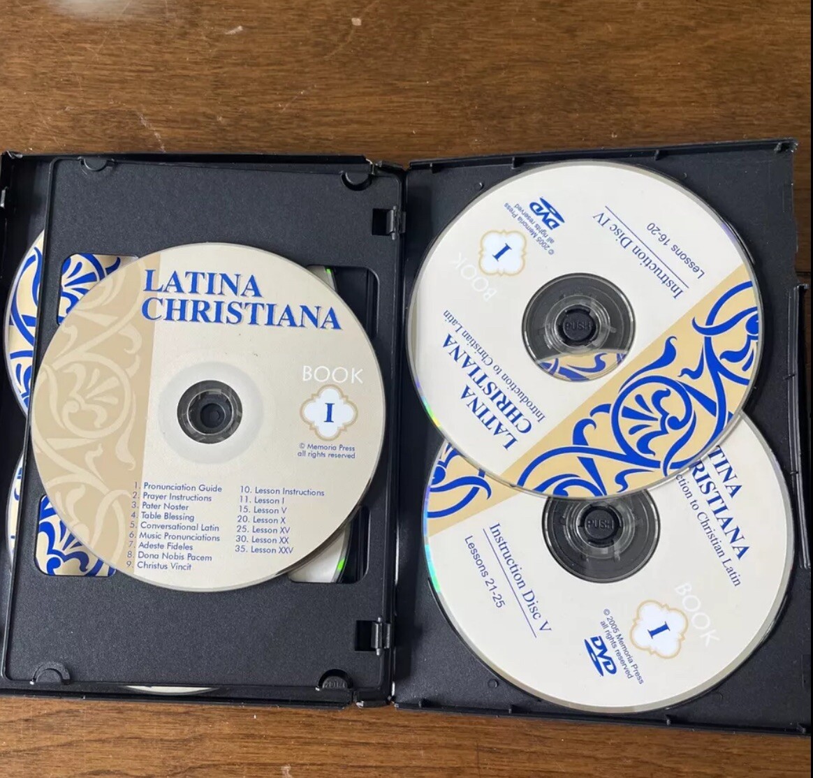 Latina Christiana Book 1 Teacher Manual 3rd Edition And DVDS