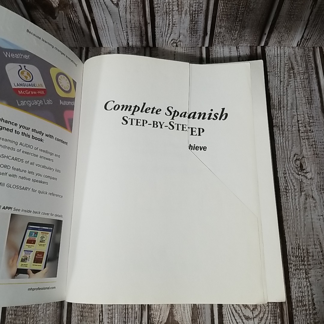 Complete Spanish Step-By-Step Premium 2nd Edition Barbara Bregstein Paperback
