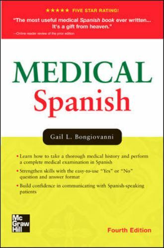 Medical Spanish, Fourth Edition (Bongiovanni, Medical Spanish) by Bongiovanni,