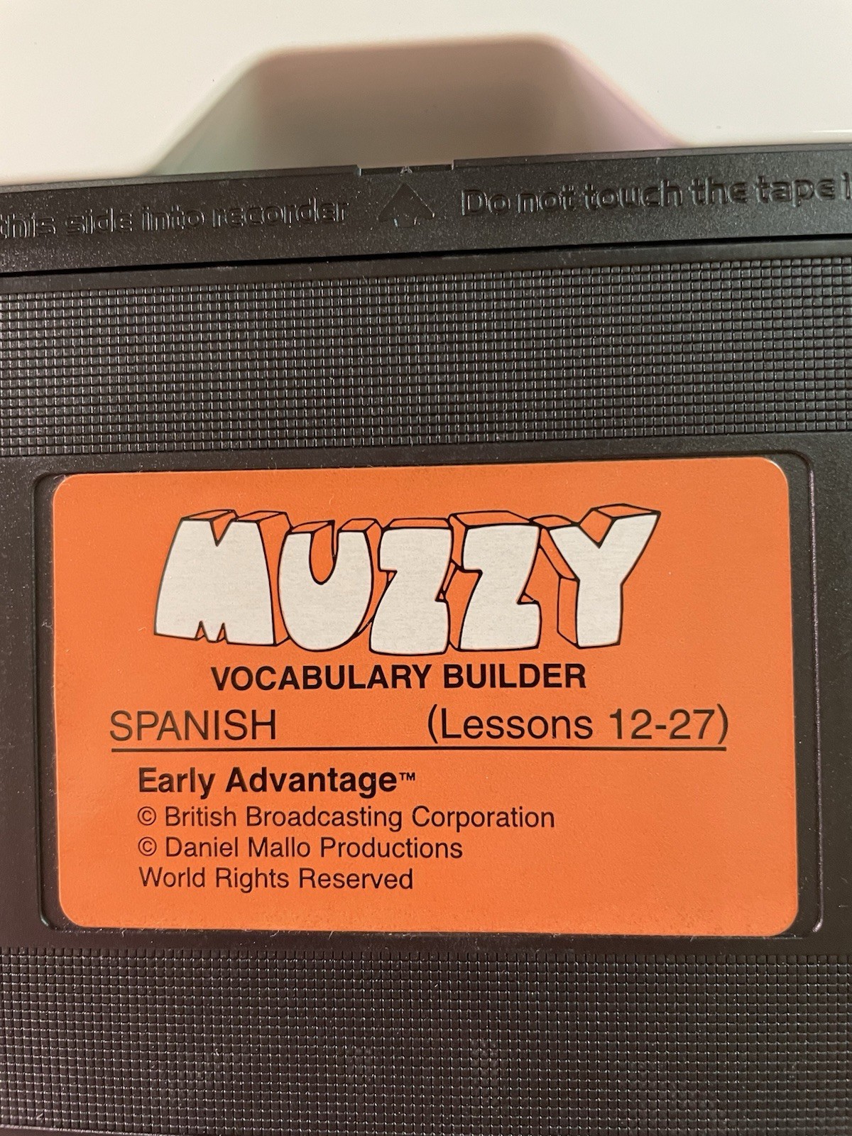 Muzzy BBC Language Course Spanish LEVEL 1 VHS & Cassette Parts 1-6 Complete