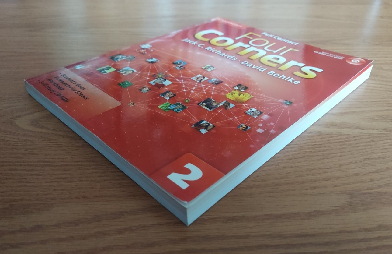 Four Corners Full Contact Level 2 by Jack C. Richards David Bohlke CD with Video
