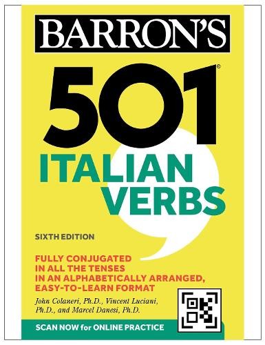 Marcel Danesi John Colaneri Vincent Luc 501 Italian Verbs, Sixth Edi (Paperback)