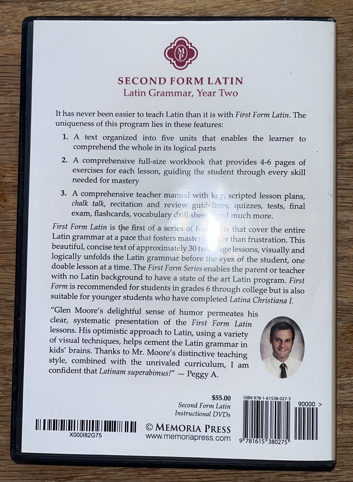 Memoria Press Second Form Latin Set Year Two