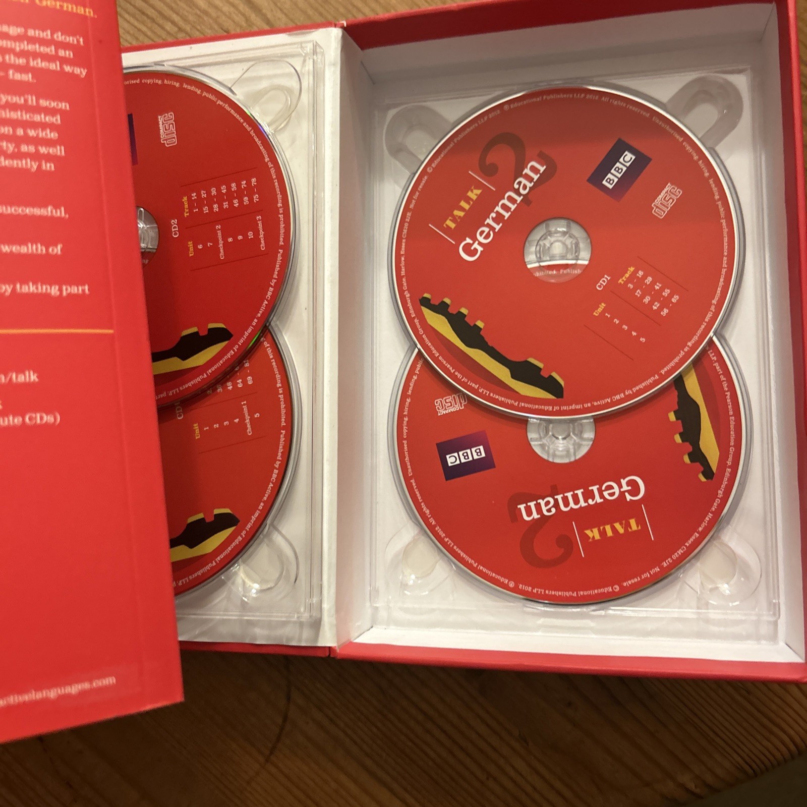 BBC Talk German Box Set CDs and Books
