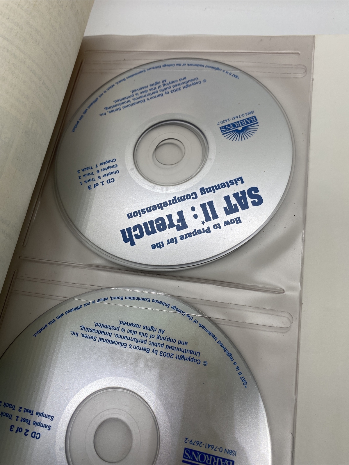 How to Prepare for the SAT II French by Renee White (2003, Trade Paperback) Disk