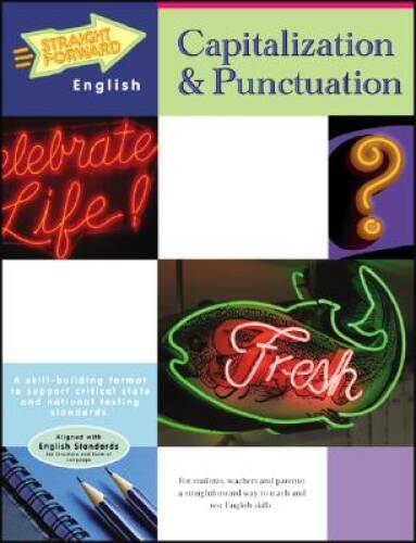 Capitalization Punctuation (Straight Forward English Series) – VERY GOOD