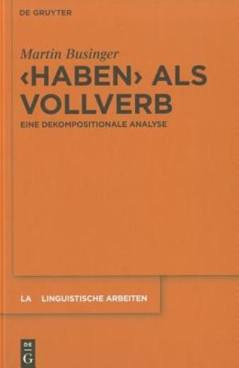 Haben Als Vollverb