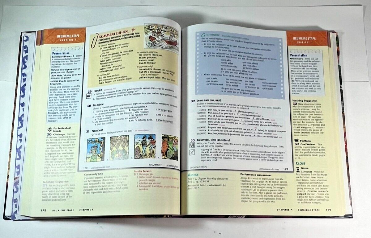 Allez, Viens! Holt French Level 3 Teacher’s Editon 1996 0030940222 9780030940224