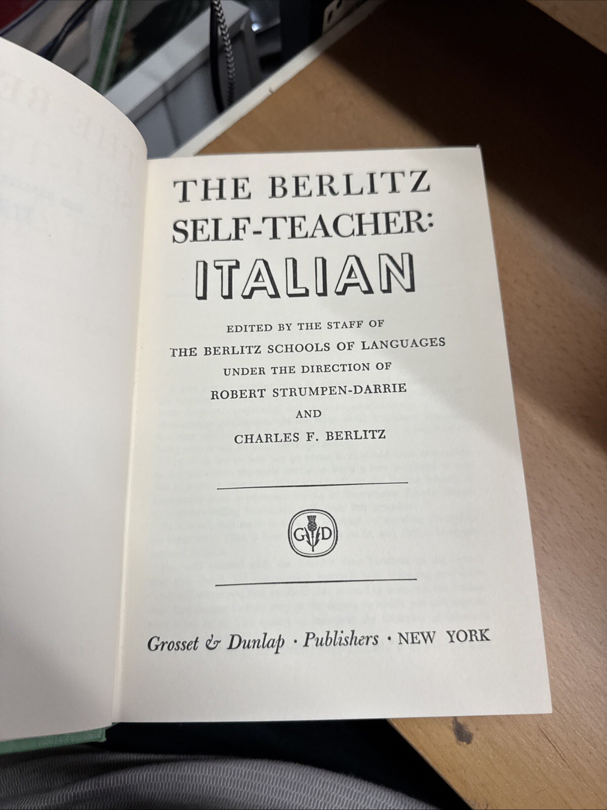 Berlitz Self-Teachers : Italian by Berlitz Editors (1958, Other) Vintage!