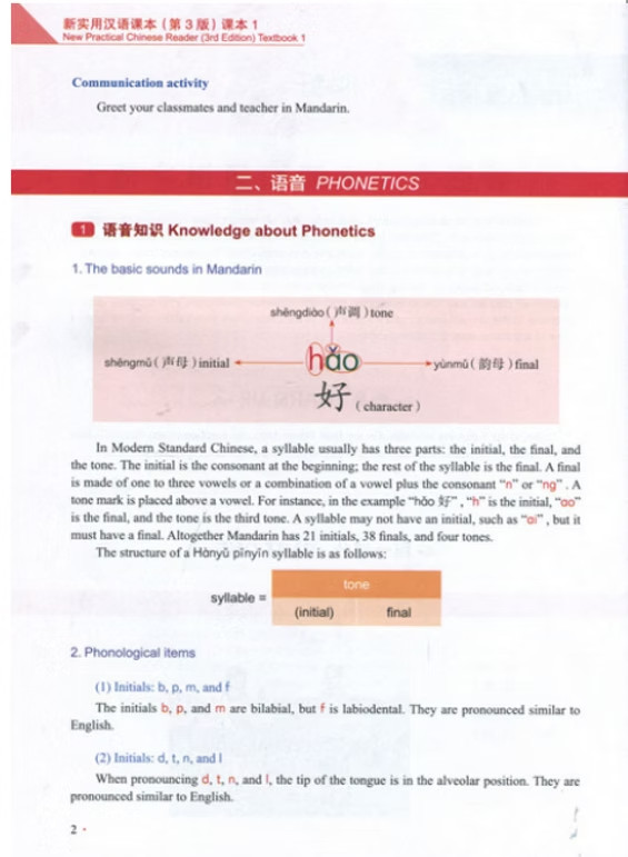 New Practical Chinese Reader (3rd Edition) Textbook