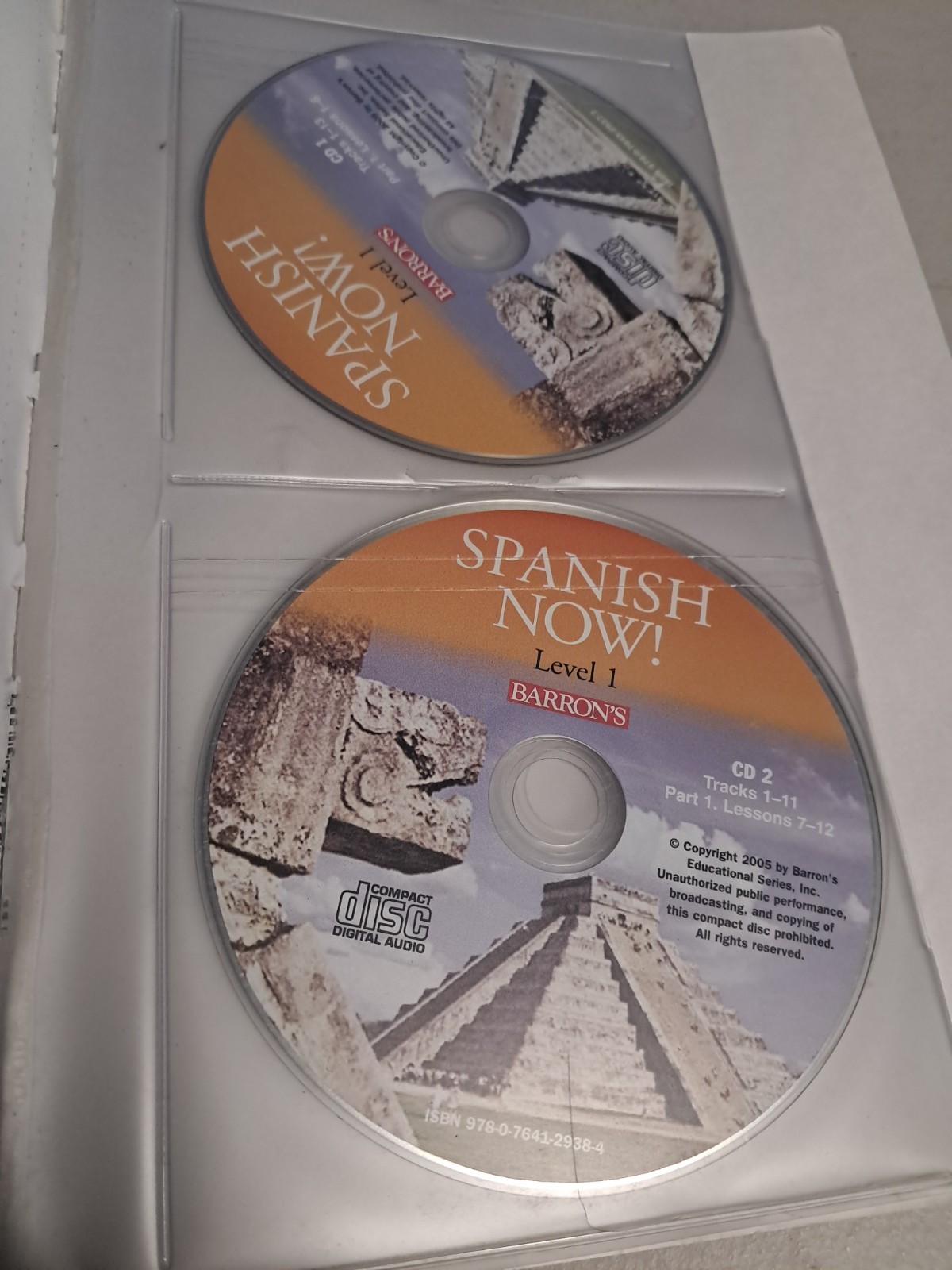 Spanish Now Level 1 Textbook And Workbook Barron’s With CDs