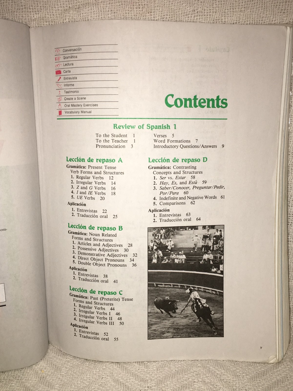 A Beka Book Spanish 2A “Más que vencedores” Paperback 1st Semester Textbook 2015