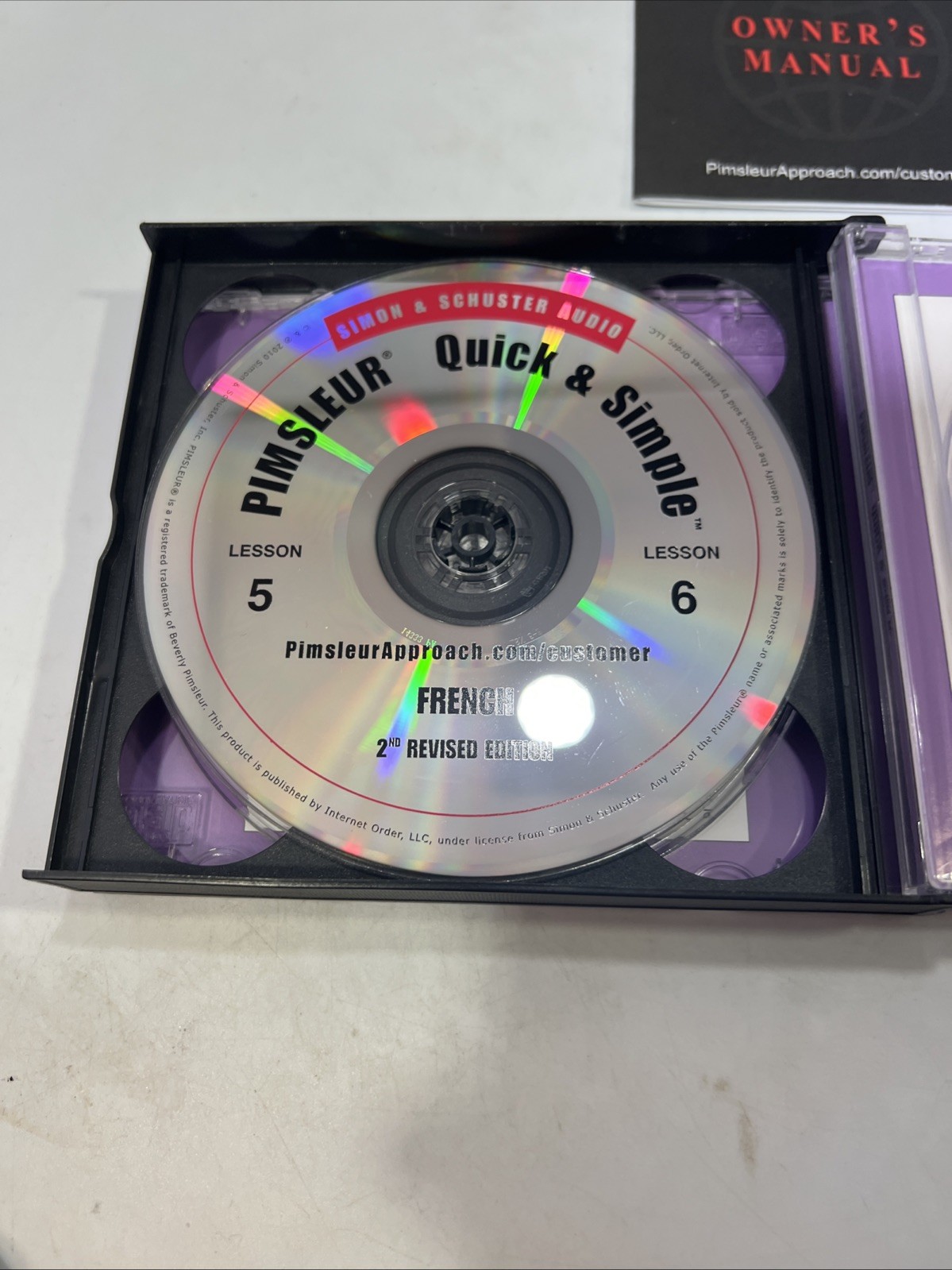 Quick & Simple French 2nd Revised Edition 4 CD’s by Dr. Paul Pimsleur