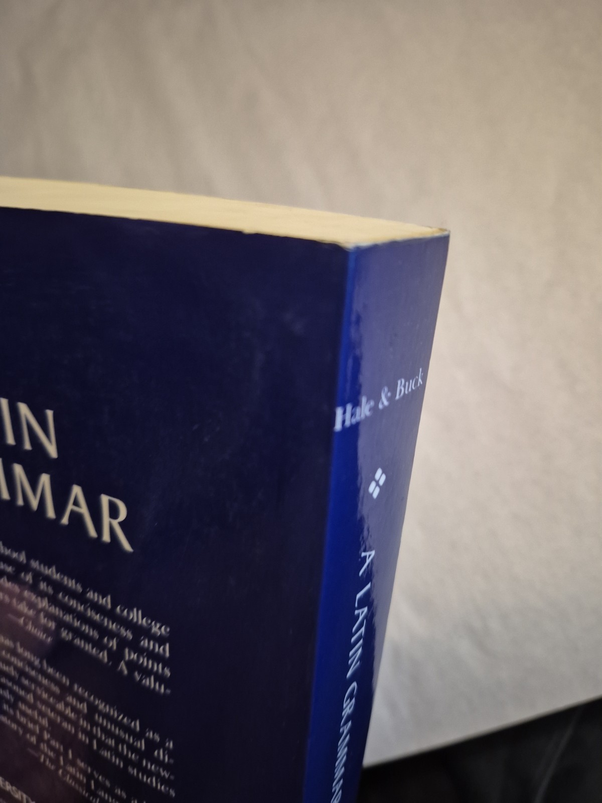 A Latin Grammar by Carl Darling Buck and William Gardner Hale TPB Language