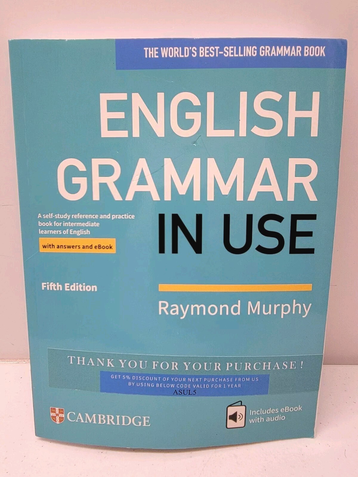 English Grammar in Use Book with Answers and eBook NEW