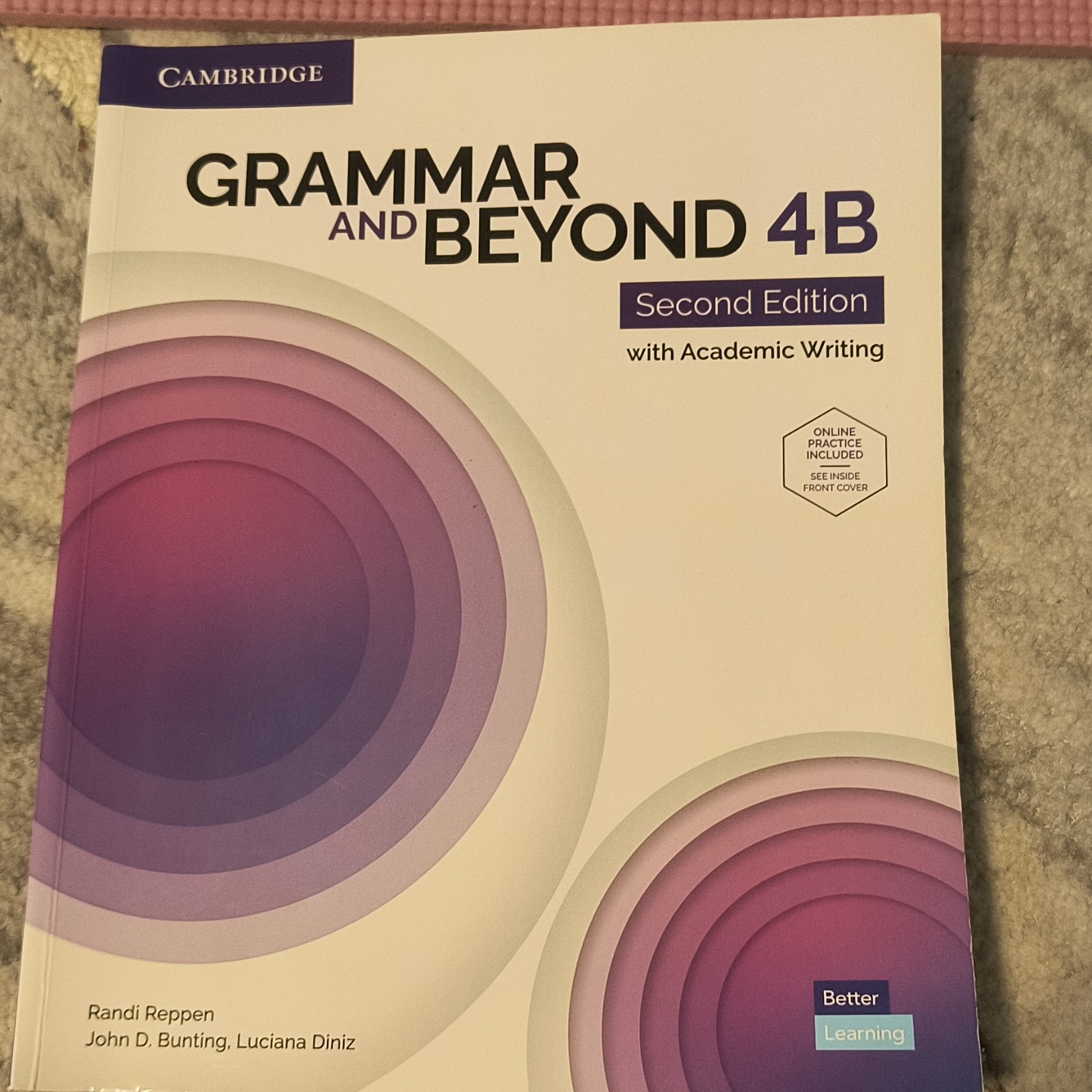 Cambridge Grammar and Beyond 4B 2nd Ed w/ Academic Writing B2 2017 Book