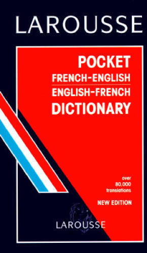 Larousse Pocket French/English English/French Dictionary/Larousse De Poch – GOOD