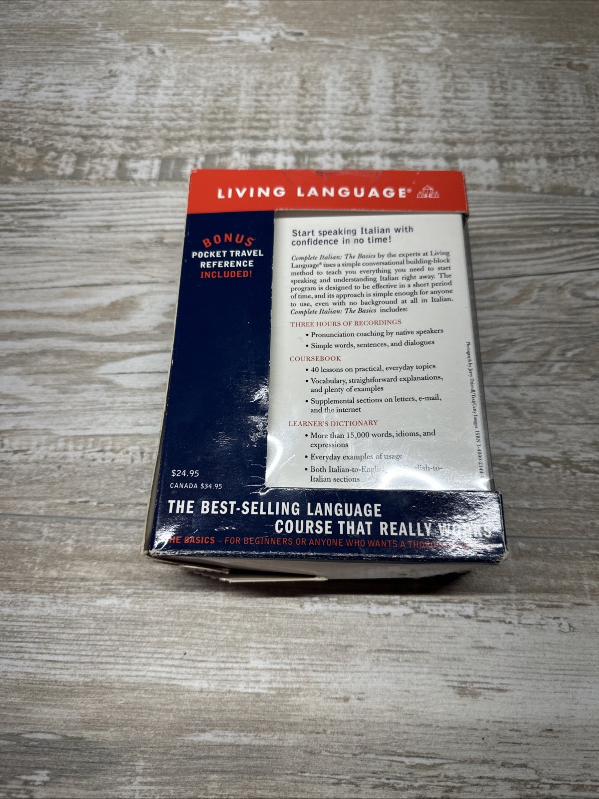 New Complete The Basics Italian The Living Language Learning Set New In Box