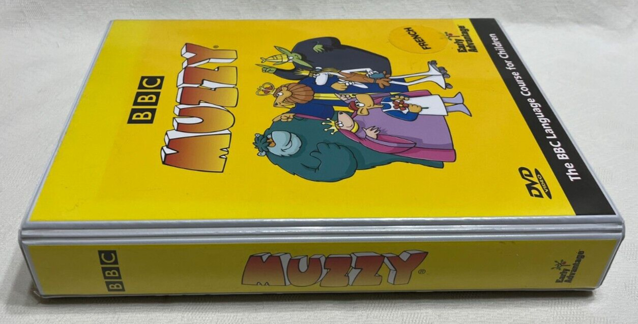 MUZZY : The BBC Language Course French For Children DVD CD CD-ROM & Book Set