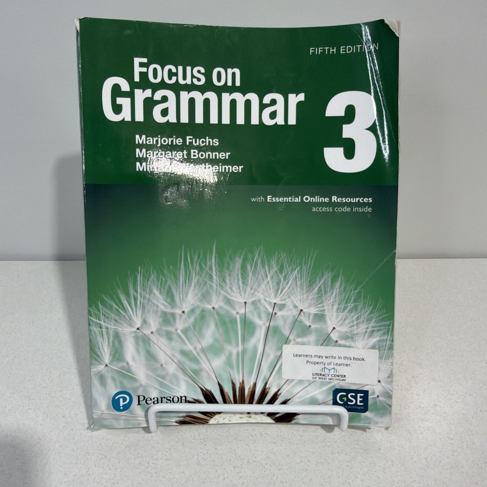 Focus on Grammar 3 Paperback Fuchs, Bonner, Westheimer Fifth Edition Pearson