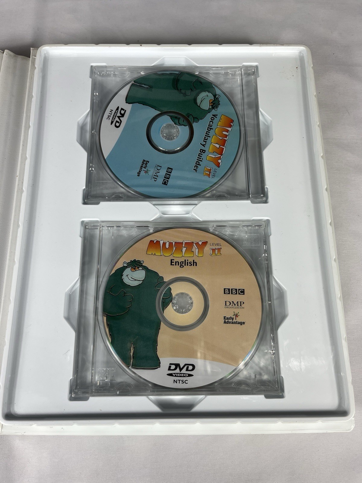 BBC Muzzy Language Course Spanish Level II DVD Video CD Audio Children Teach