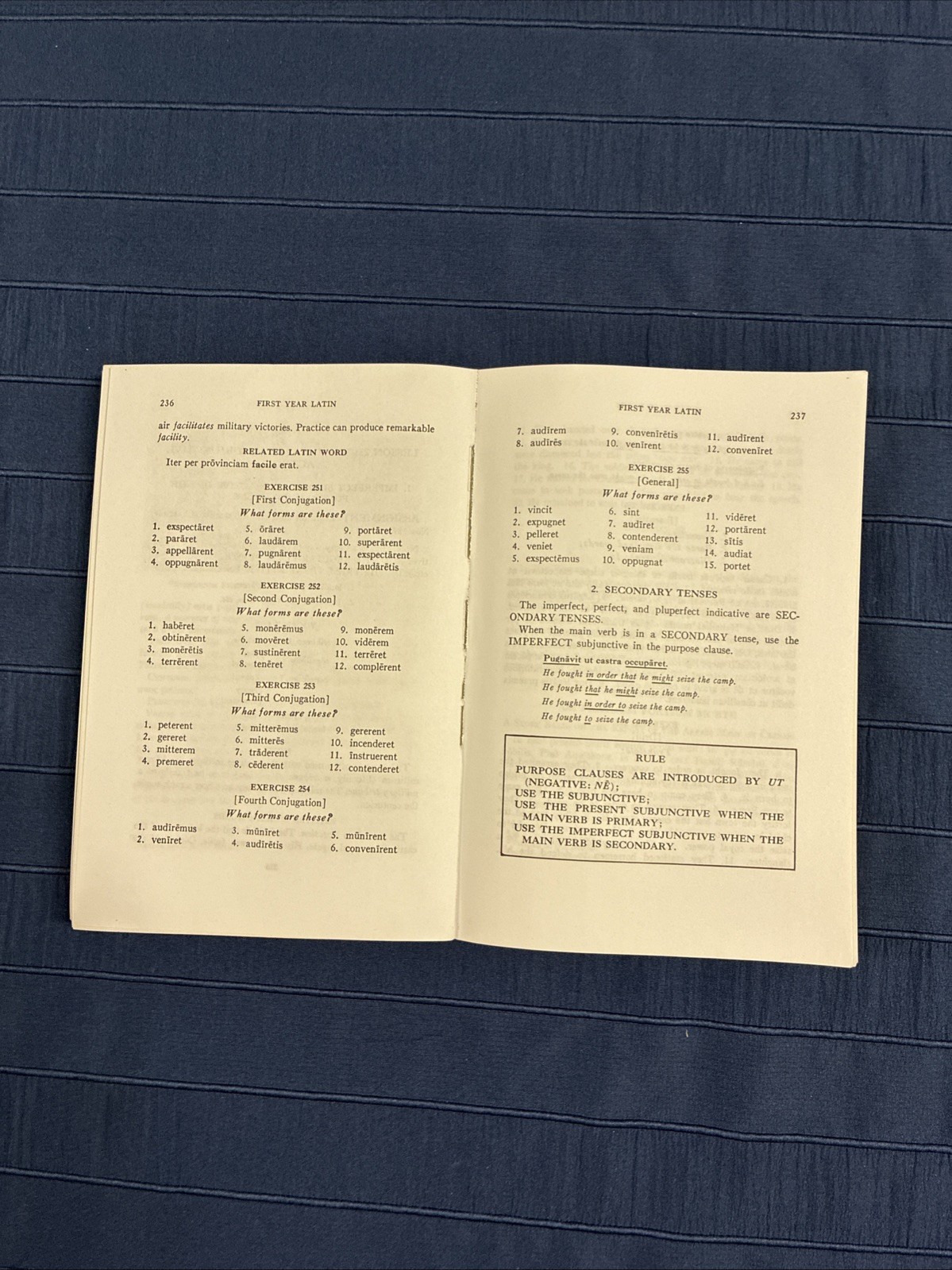 Henle First Year Latin Set – Text and Grammar Book