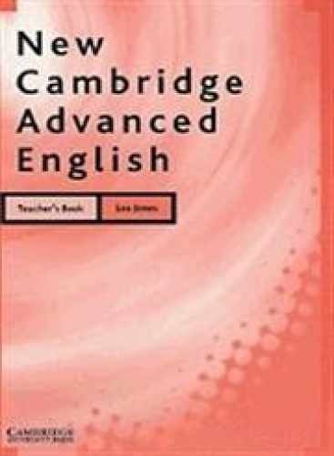 New Cambridge Advanced English Teacher’s – Paperback, by Jones Leo – Very Good