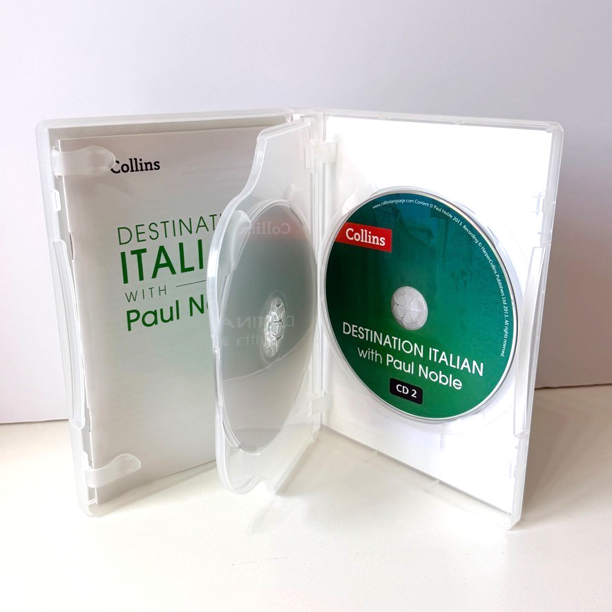 Destination Italian with Paul Noble 2 CDs plus Booklet Learn Italian in 150 Mins