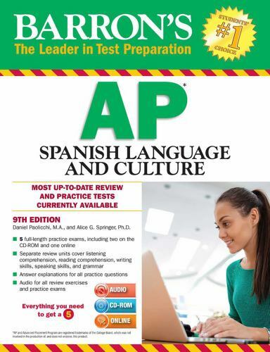 Barron’s AP Spanish Language and Culture by Daniel Paolicchi
