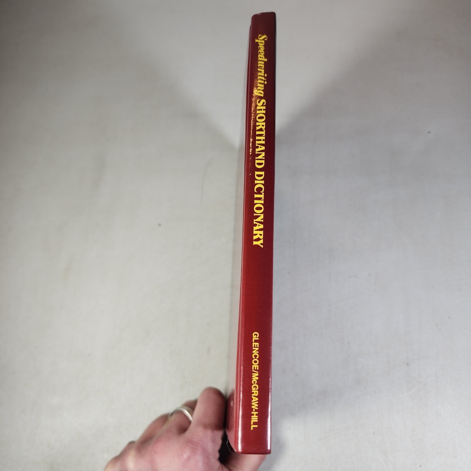 Speedwriting Shorthand Dictionary by Joe M. Pullis 1987 Textbook McGraw-Hill HC