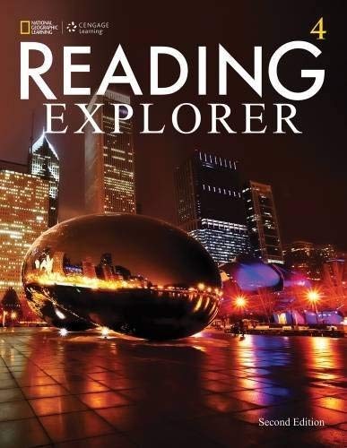 READING EXPLORER 4 SB – STANDALONE BOOK By Paul Macintyre & David Bohlke *VG+*