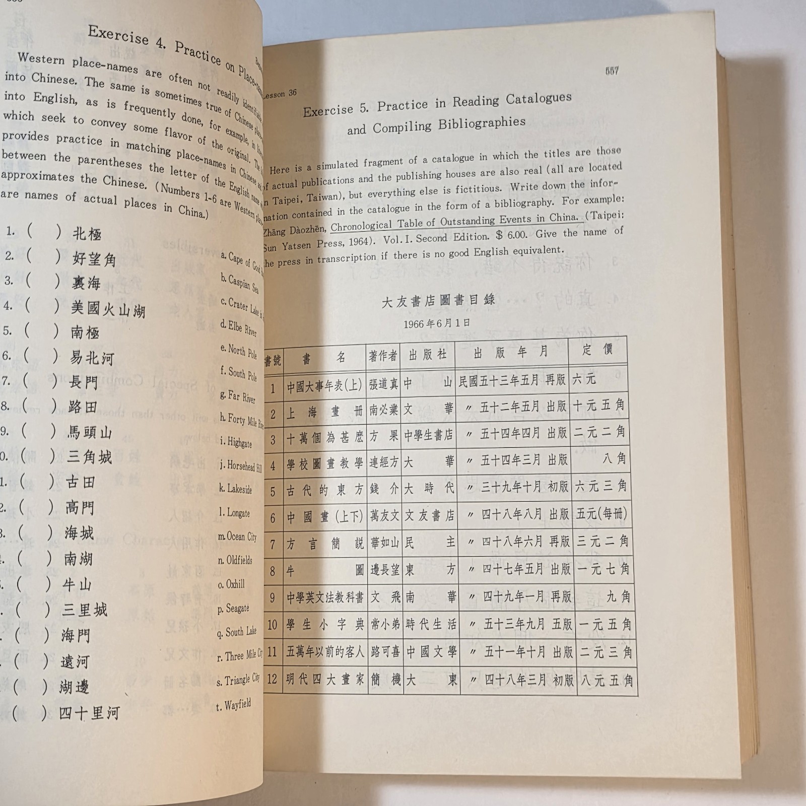 Beginning Intermediate & Advanced Chinese Readers John DeFrancis 1966 – 1968