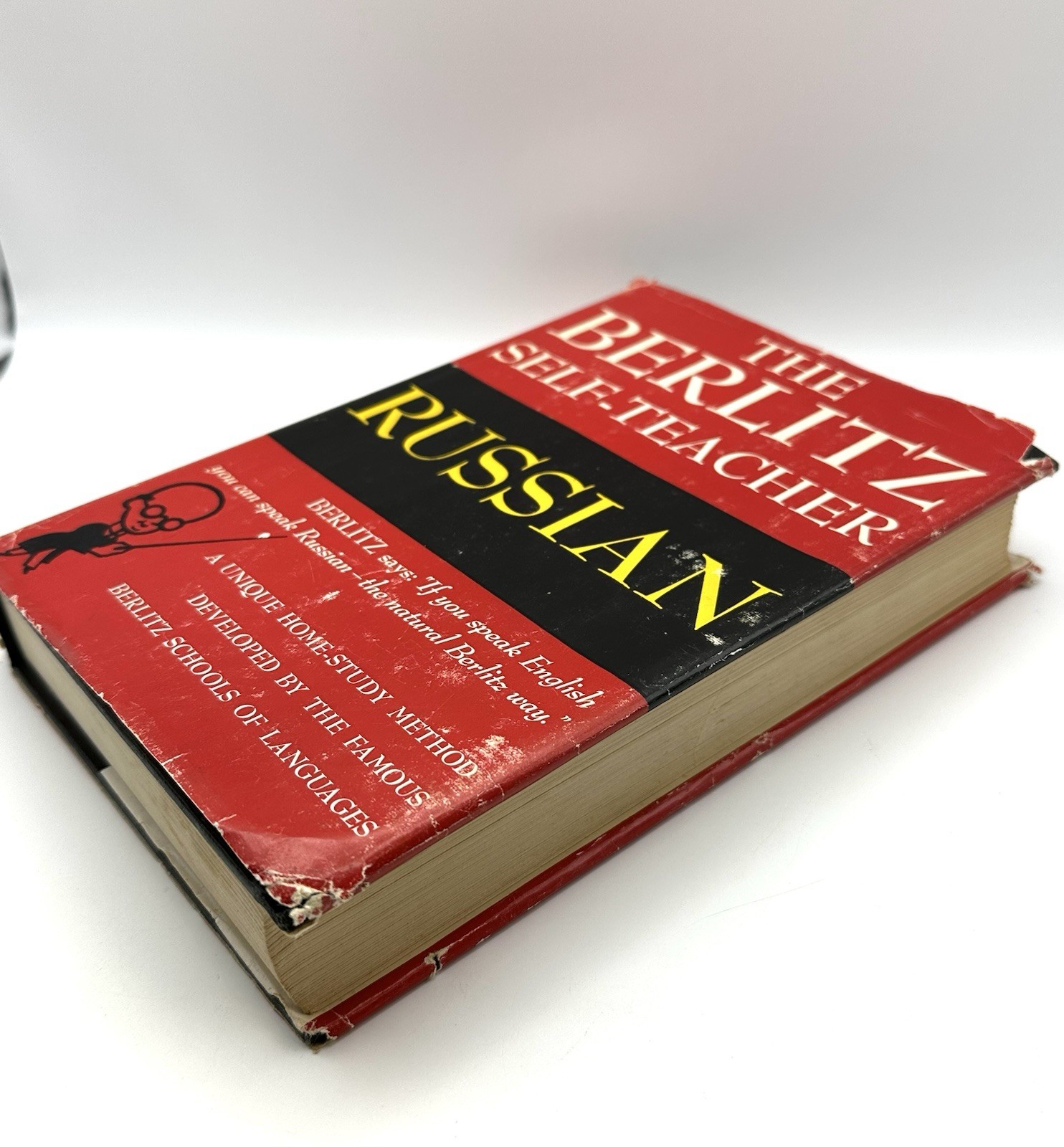 Berlitz Self-Teacher: Russian English and Russian Edition 1951 Hardcover DJ