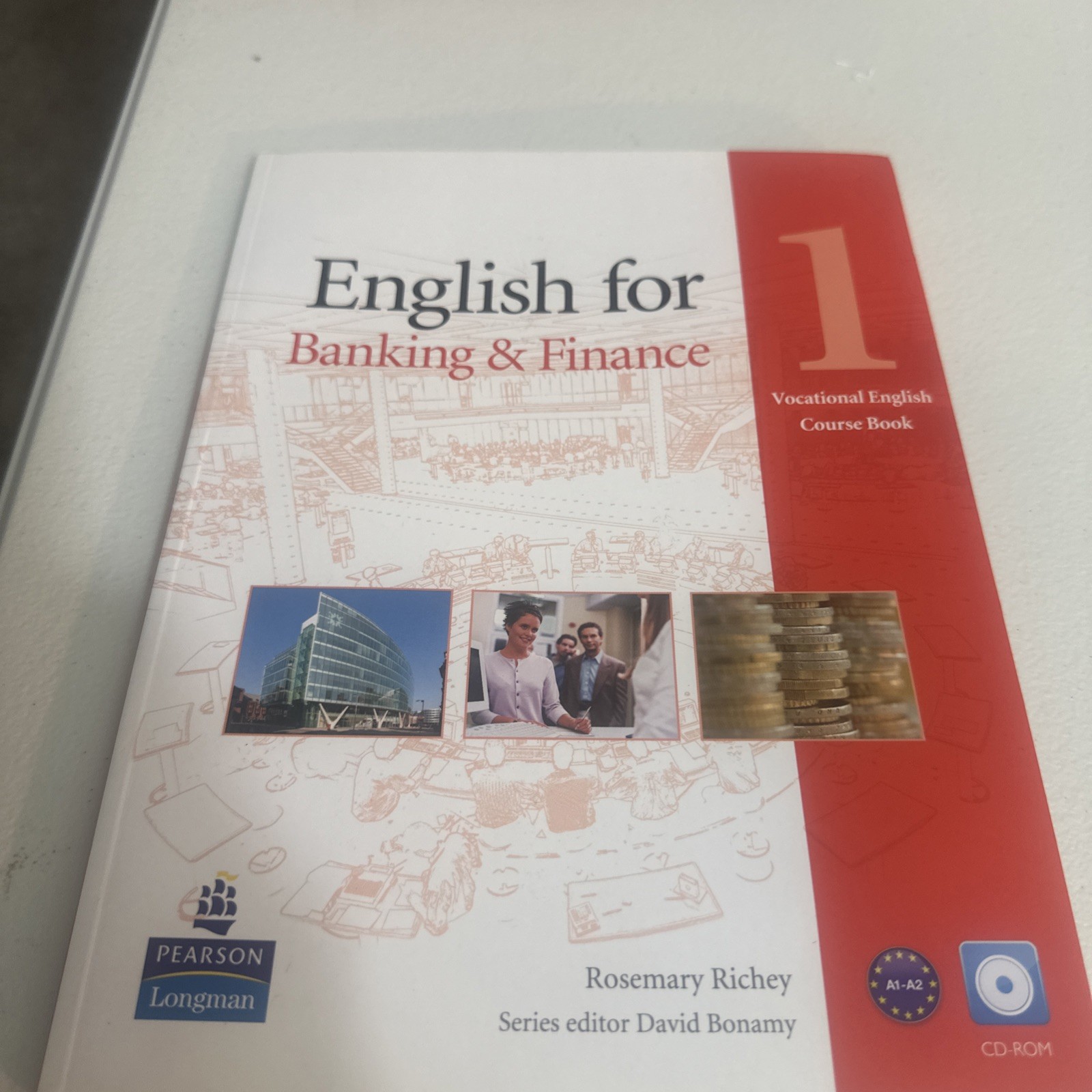 English for Banking and Finance Level 1 Coursebook and CD-ROM Pack by Rosemar