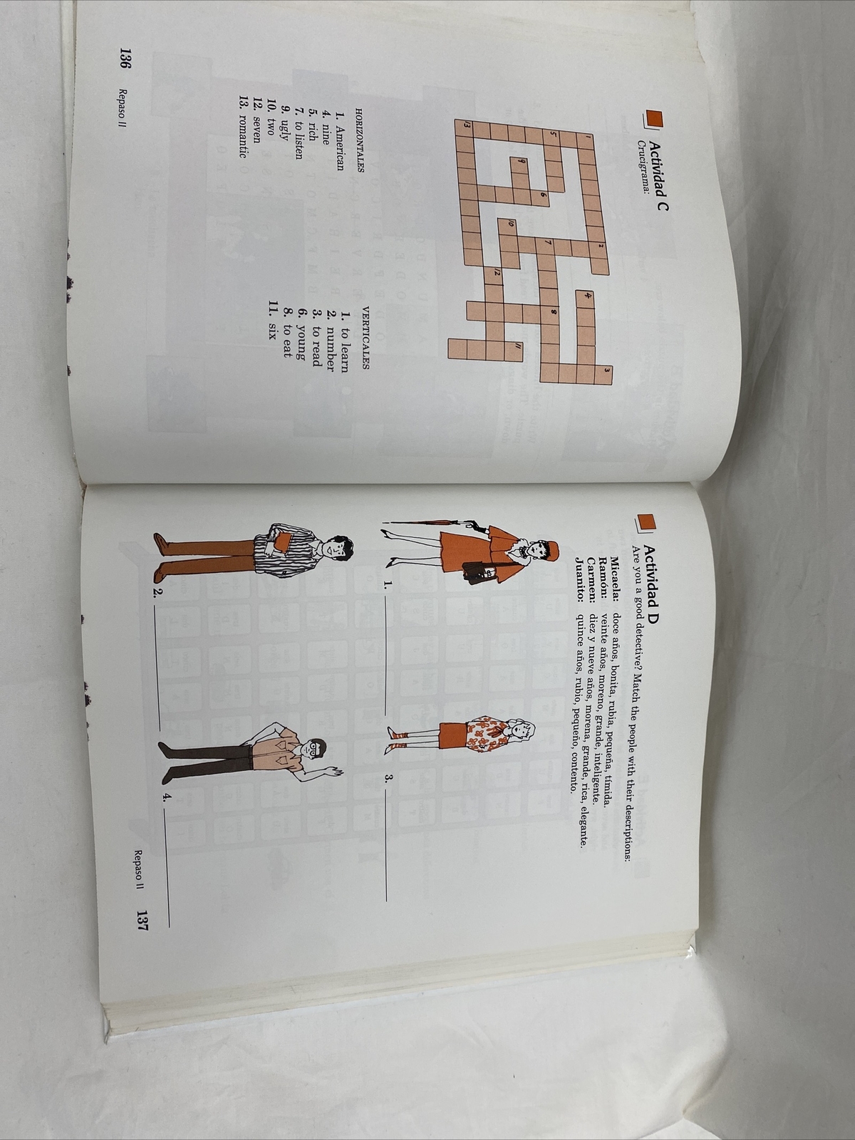 Spanish Textbook SPANISH IS FUN, BOOK By Heywood Wald – Hardcover