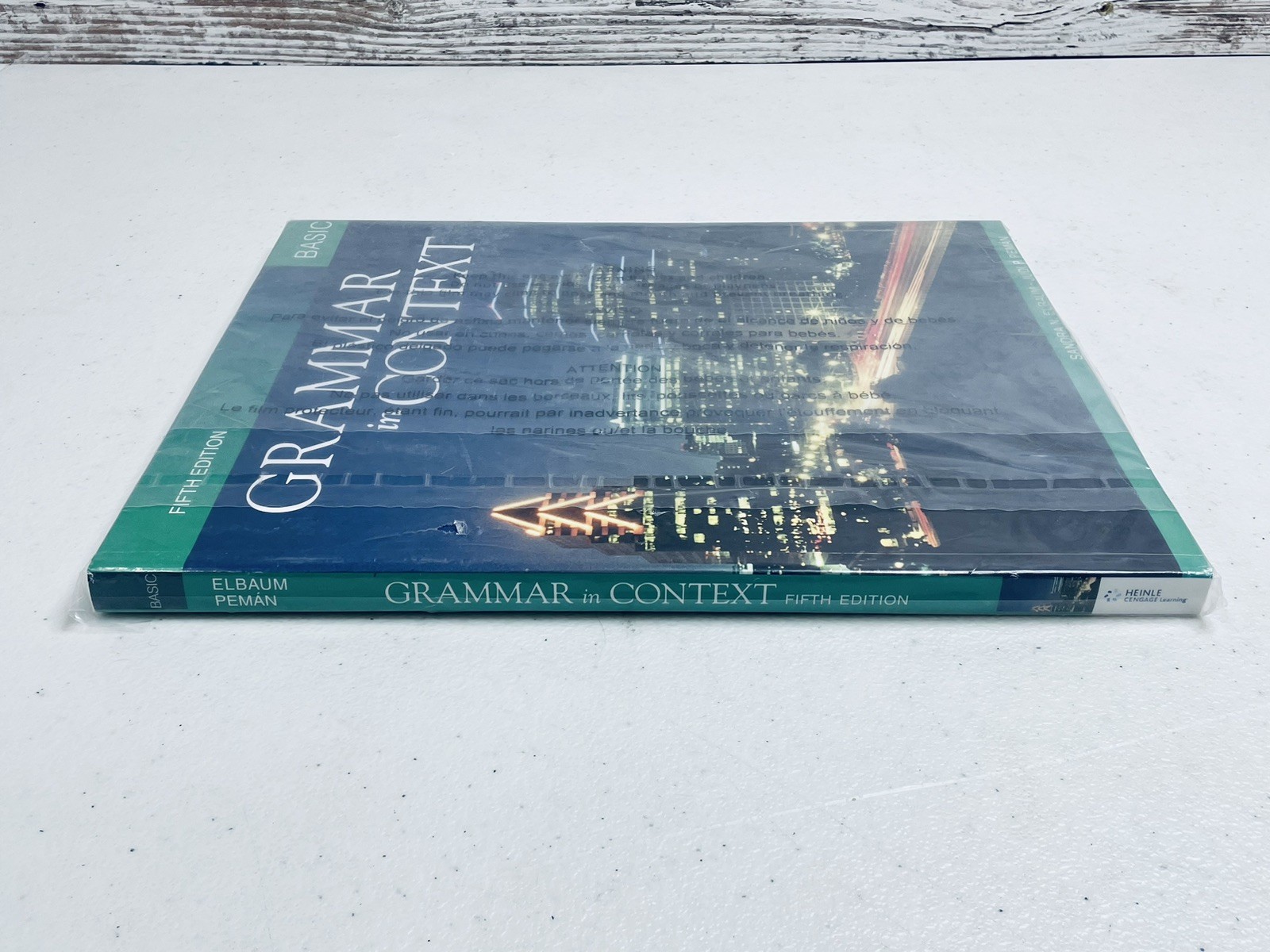 Grammar in Context Fifth Edition Basic by Sandra N. Elbaum & Judi P. Peman
