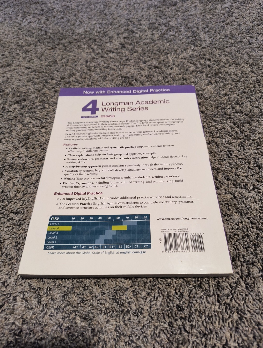 Longman Academic Writing – – Paperback, by Oshima Alice; Hogue – Very Good