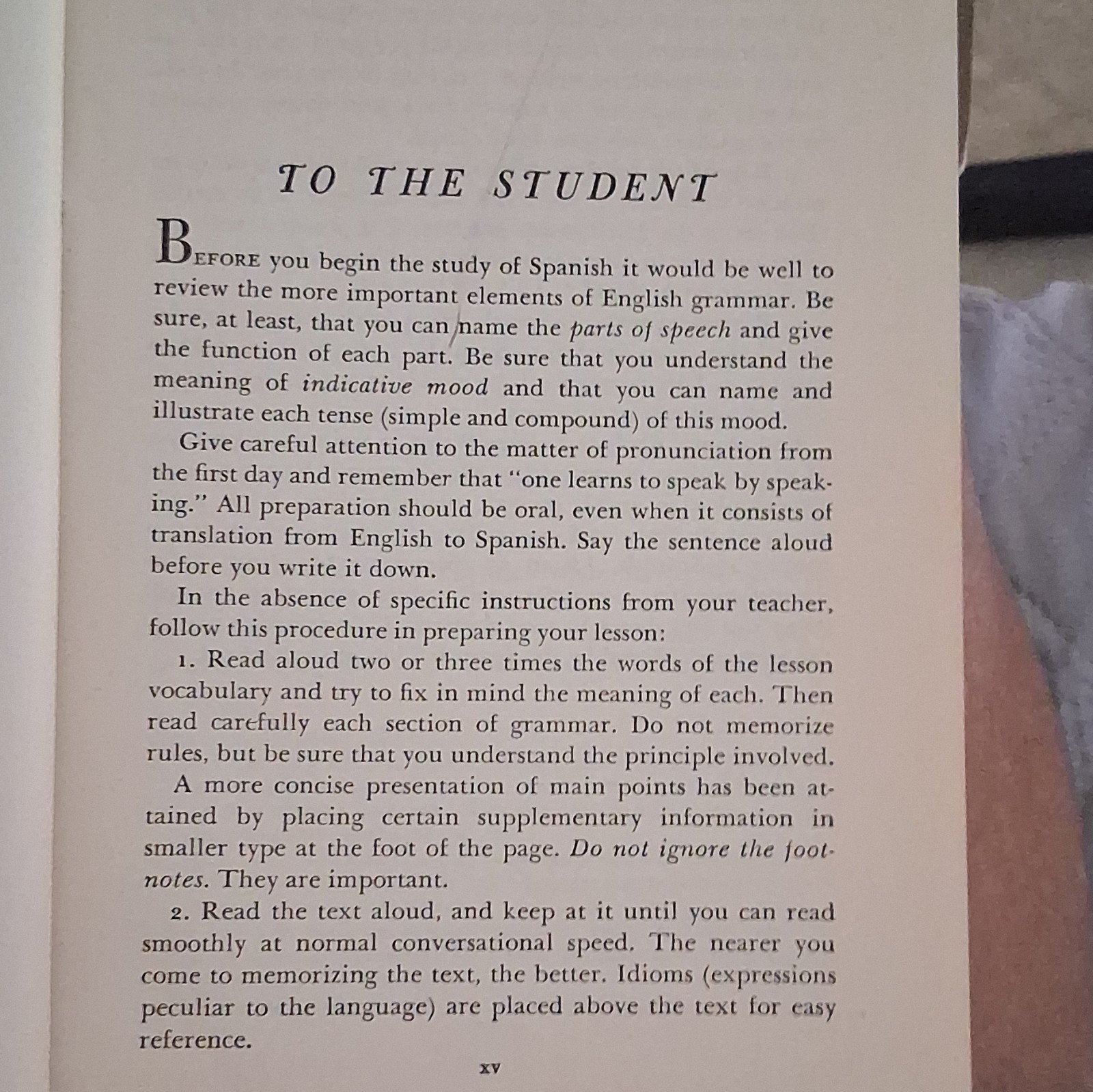 Basic Oral Spanish by Joseph W. Barlow, Appleton-Century-Crofts, 1947, Hardcover