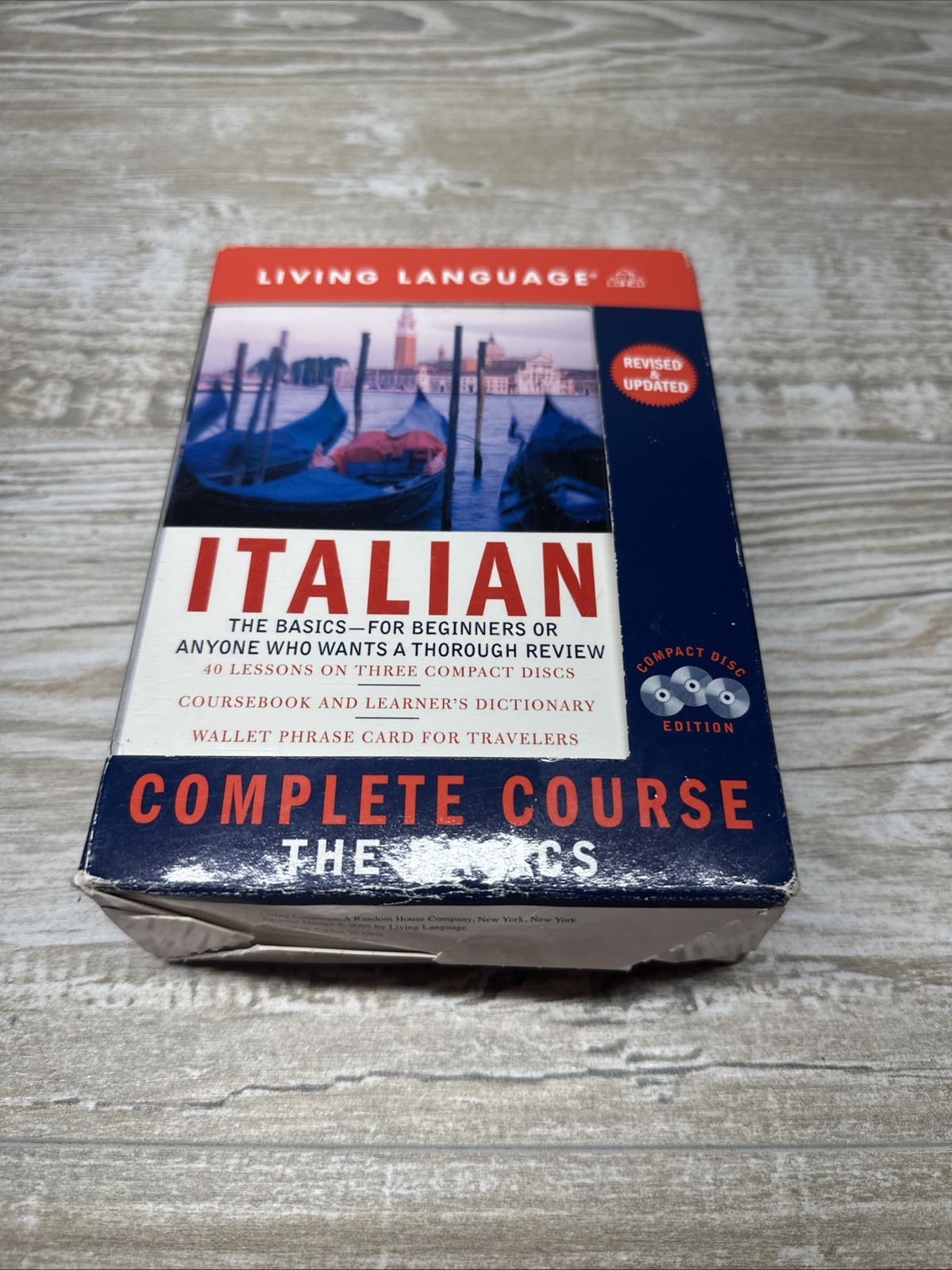 New Complete The Basics Italian The Living Language Learning Set New In Box