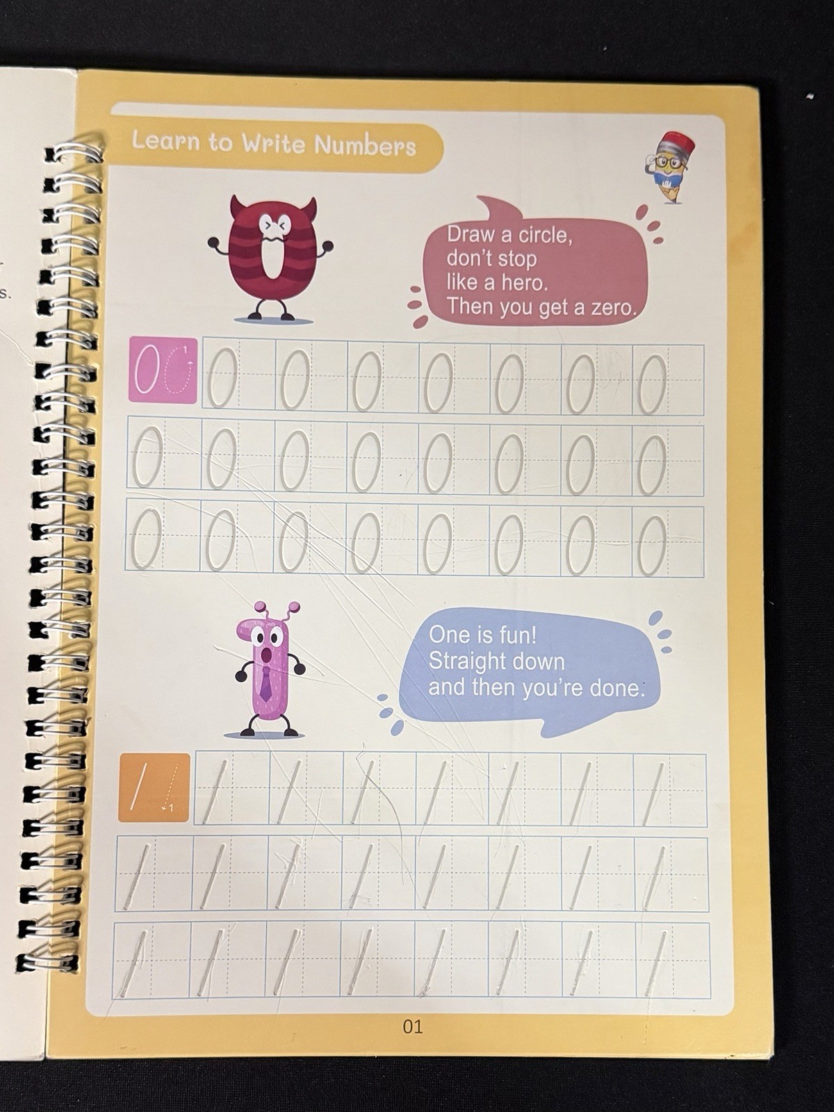 Magic Practice Copybook For Preschool Grooved Writing Practice – BOOKS ONLY!