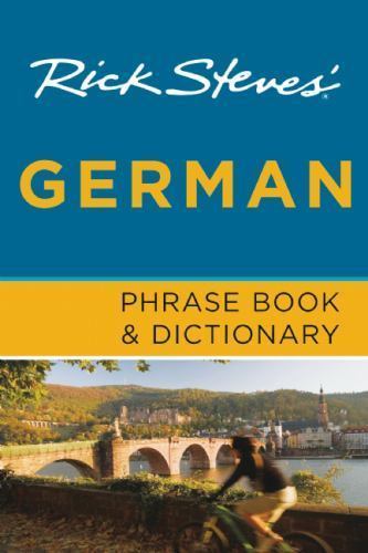 Rick Steves’ German Phrase Book and Dictionary – Paperback – GOOD