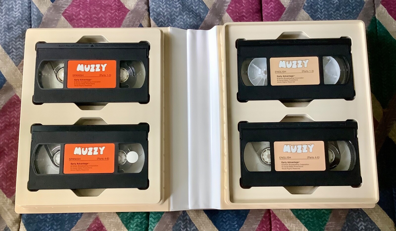 MUZZY Story SPANISH VIDEO Language Course for Children Teens CD ROMS Cassettes