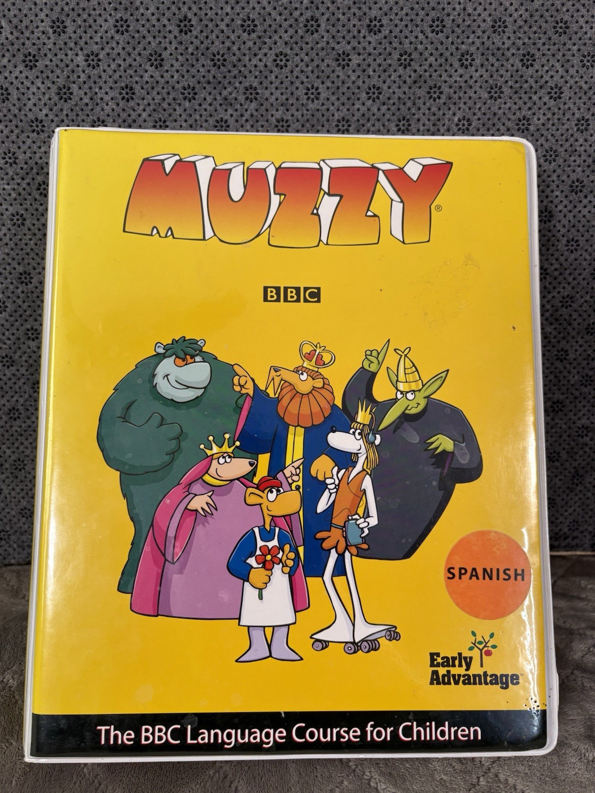 BBC Muzzy Spanish Language Course For Children Kids Learn DVD Set Includes Book