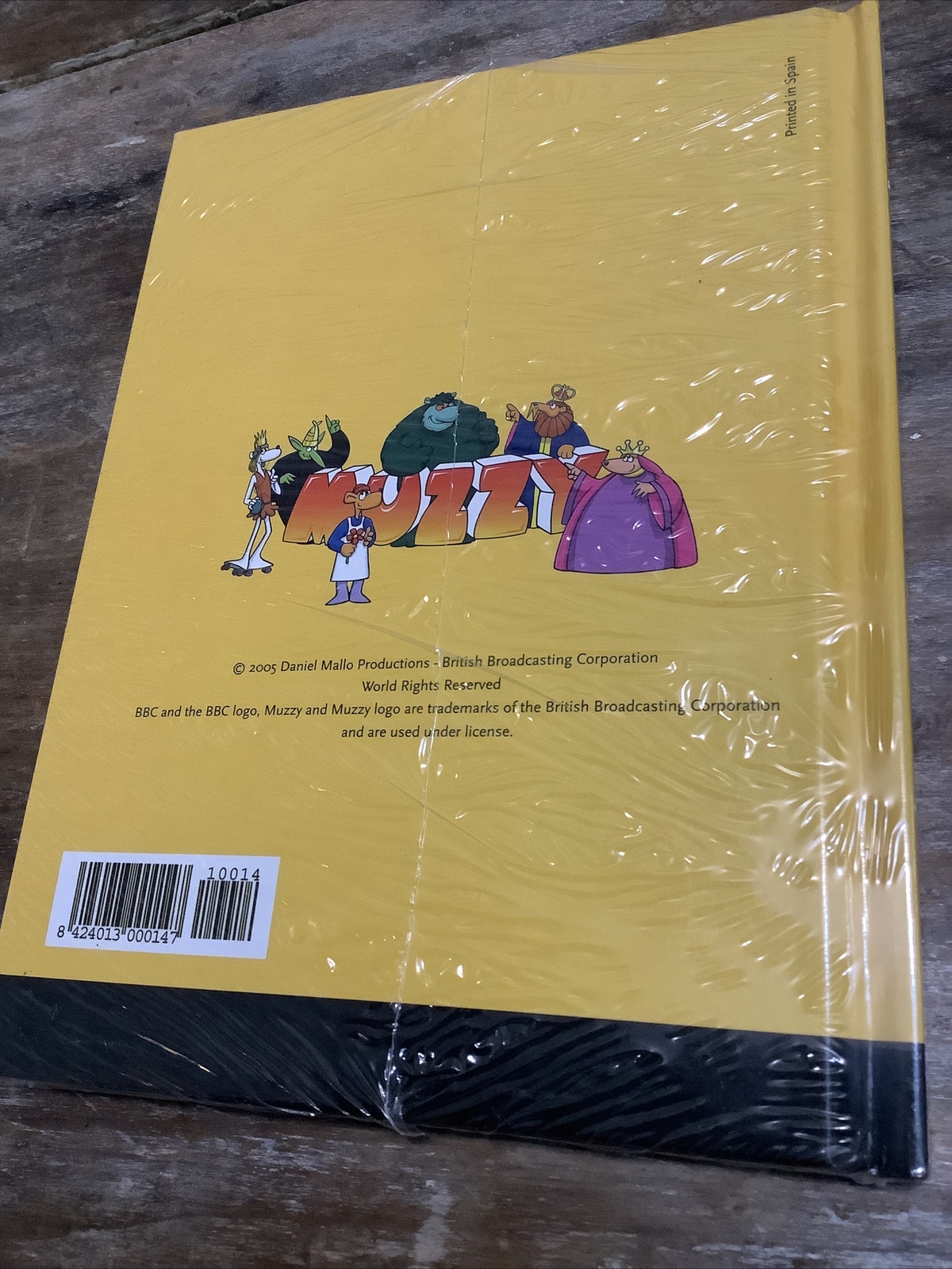 BBC Muzzy and Interactive DVD book 14 vocabulary part 2 language French Spanish+
