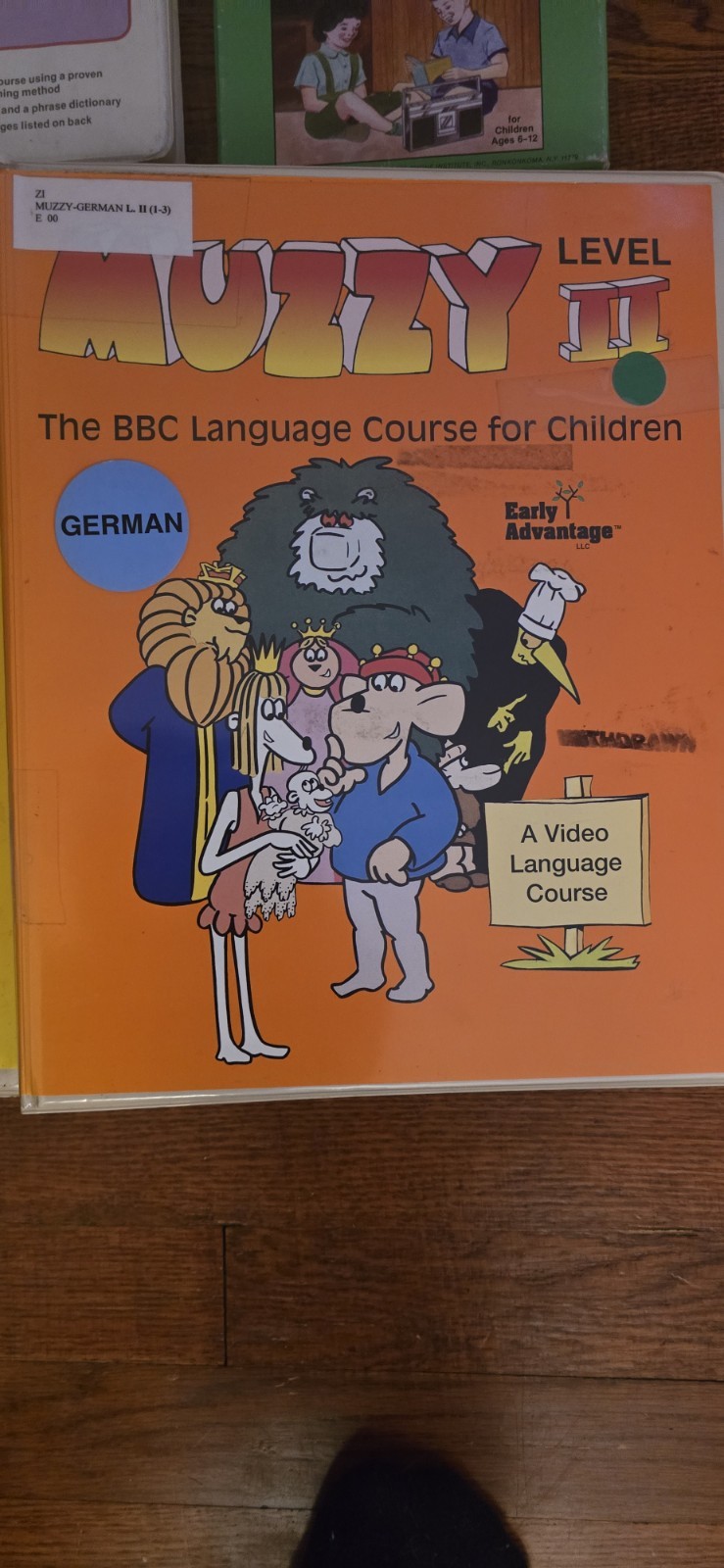 Lot Of German Language Lesson Videos Cassettes And Books. Some From Muzzy!!